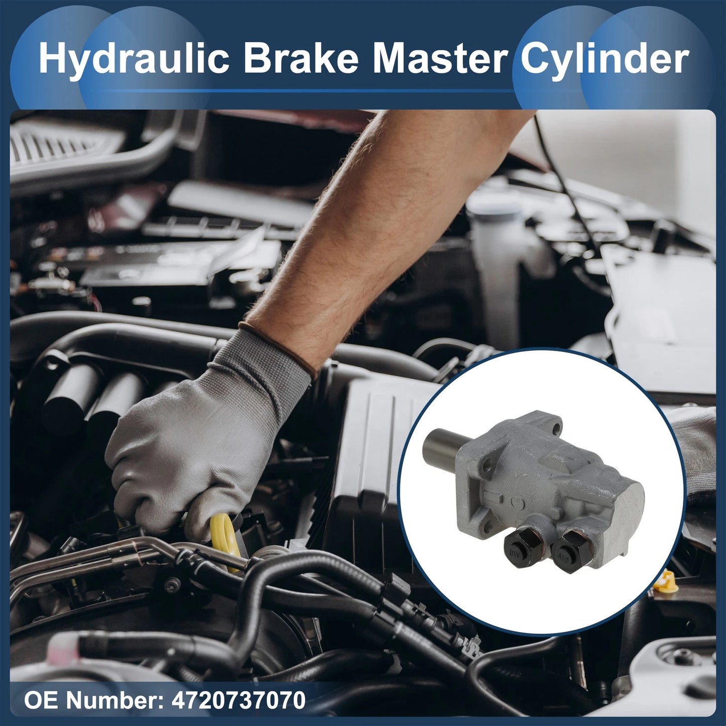 Brake Master Cylinder No. 4720737070 for Toyota Dyna 400 (2002–2006)
