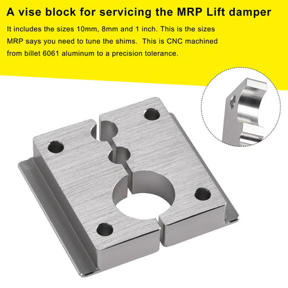 MRP Lift Shock Absorber Adjustment Tool with 8mm/10mm Clamp Block