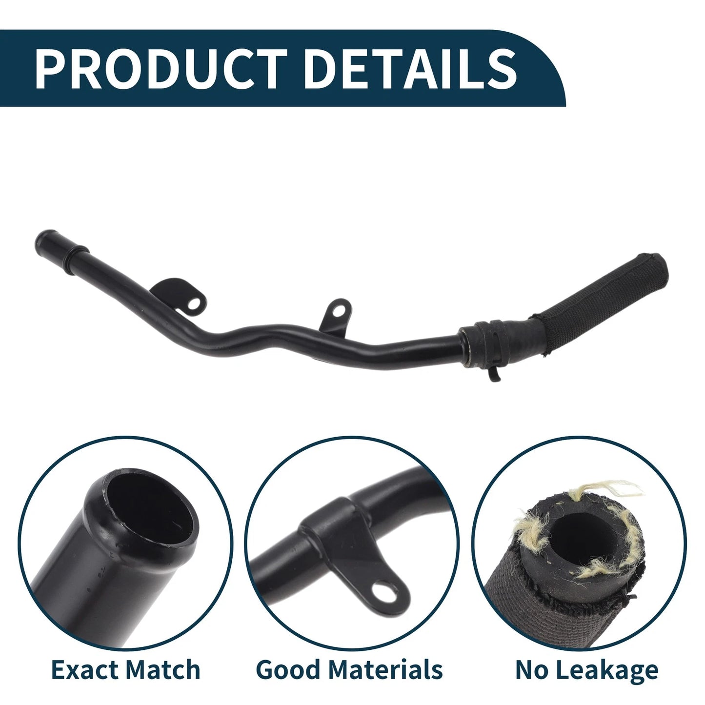Radiator Hose for Volkswagen Golf (2015–2018) No. 06K121085K Rubber