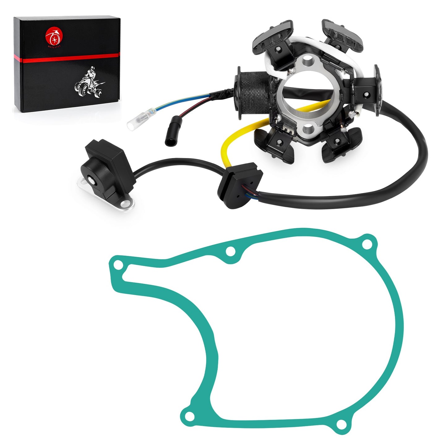 Alternator Stator with Cover Gasket for Honda CRF80F (2004–2013)