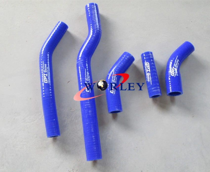 Silicone Radiator Hose for Yamaha YZF250 YZ250F WR250F (2006–2009) Blue