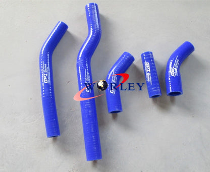 Silicone Radiator Hose for Yamaha YZF250 YZ250F WR250F (2006–2009) Blue
