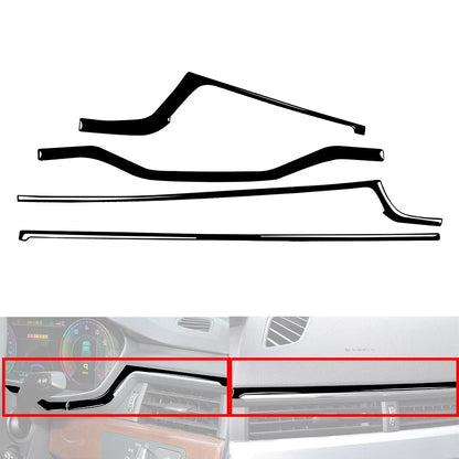 Center Console CD Panel Cover Trim for Audi A4 A5 S4 S5 RS4 RS5 (2008–2020)