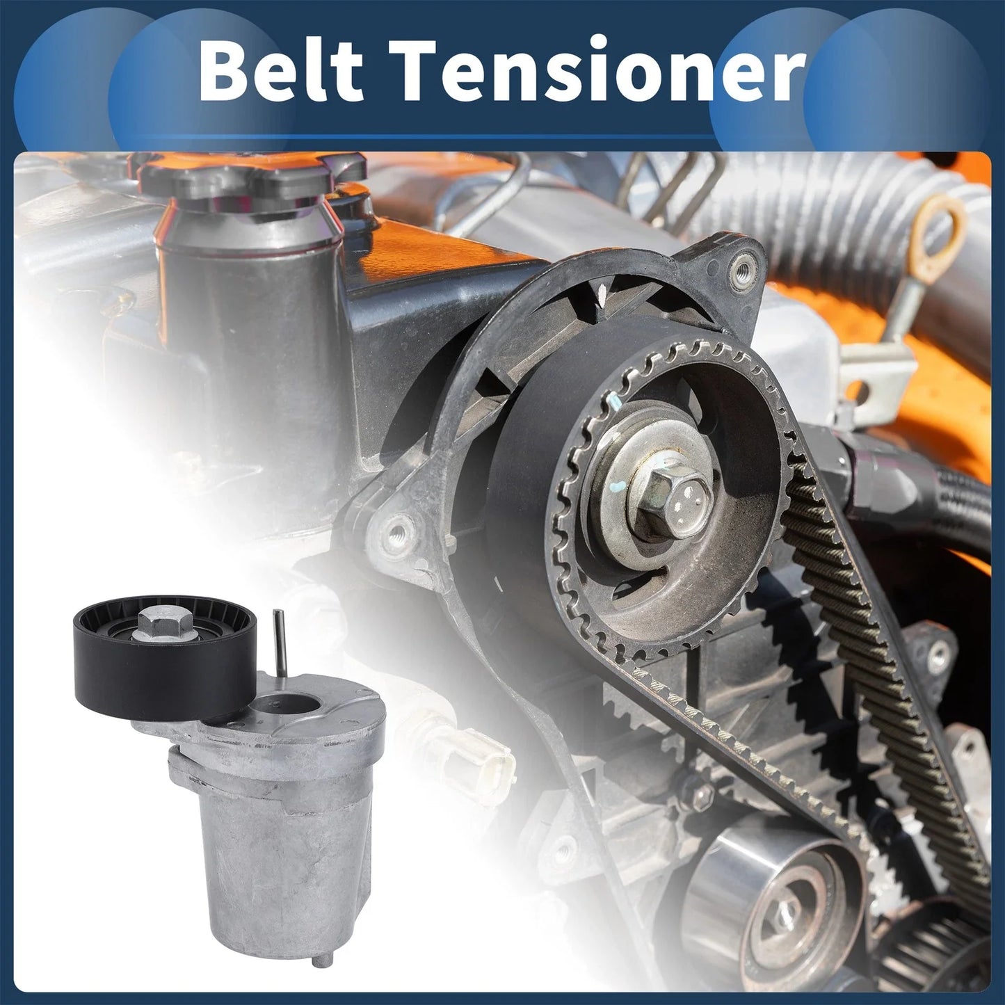 Belt Tensioner for BMW 5 E60 520d Saloon Diesel (2005-2009)