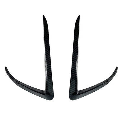 Front Bumper Side C Canards Covers Trims for Tesla Model 3 (2017–2023)