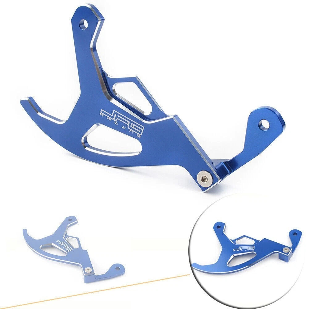 CNC Brake Rear Disc Guard Blue for Yamaha YZ125/250, YZ250F, YZ450F, WR250F, WR250R (2002–2023)