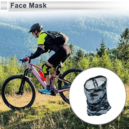 Half Pack UV Face Shield for Universal Fit (Breathable, Light Gray)