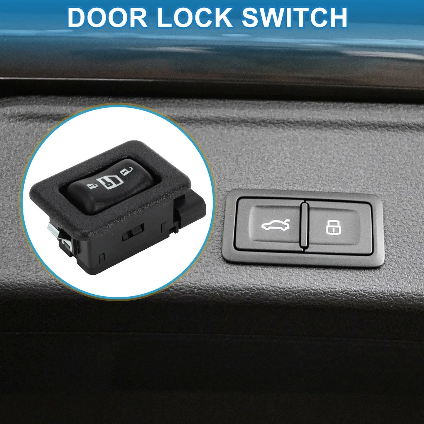 Car Door Lock Switch for Chevrolet Silverado 1500 2500 3500 (2007-2018)