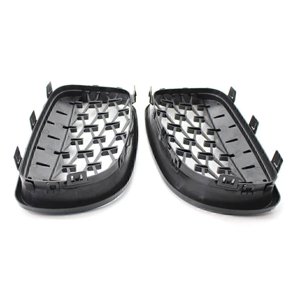 Gloss Black Front Grille for BMW E81 E82 E87 E88 1 Series (2008-2011)