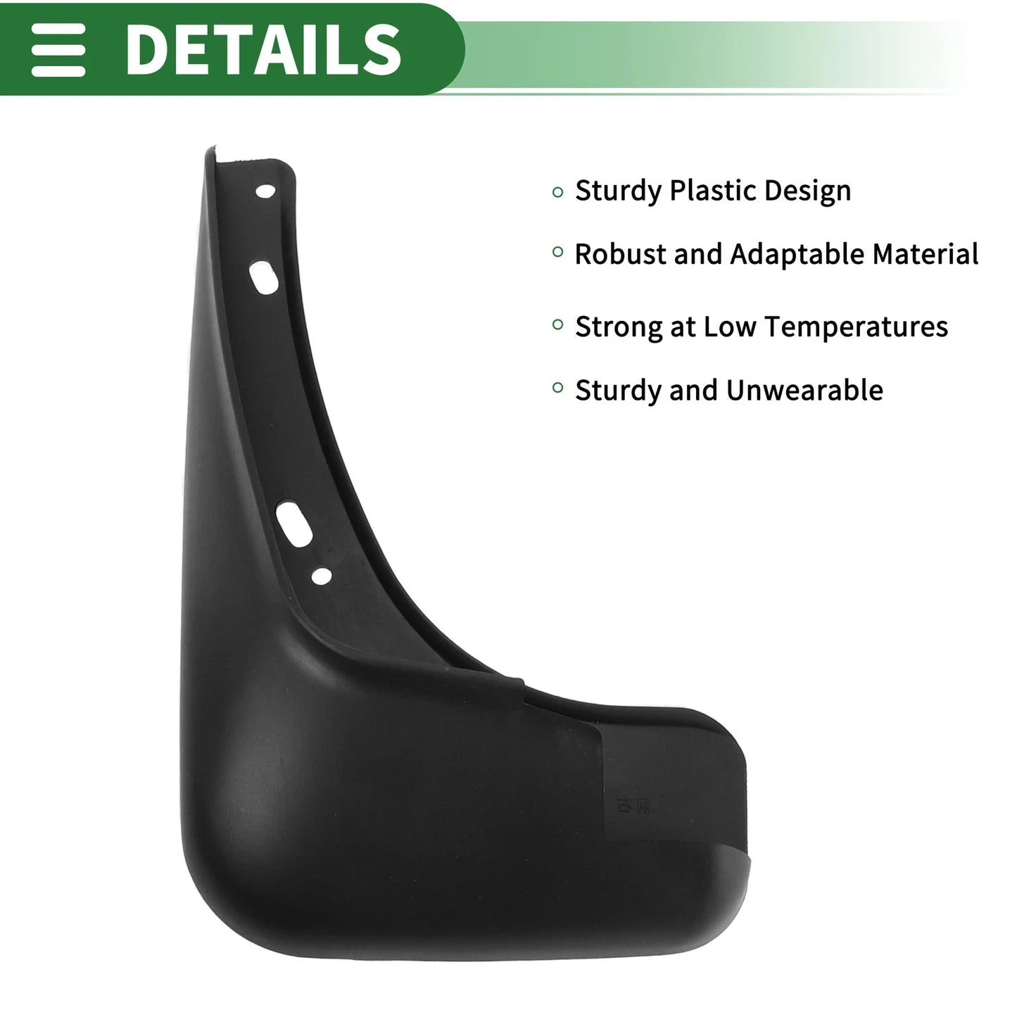 Mud Flaps Splash Guards for Hyundai i30 (2009-2015) - Includes Mount Accessories