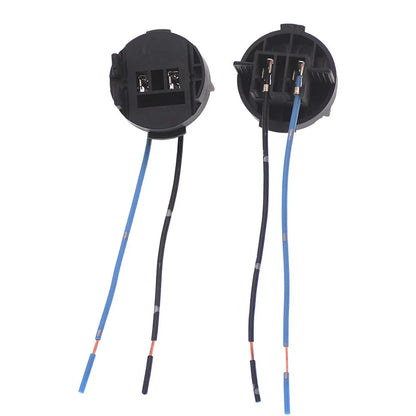 H7 Halogen Light Cable Connector Holder Adapter 2 x for Hyundai Kia