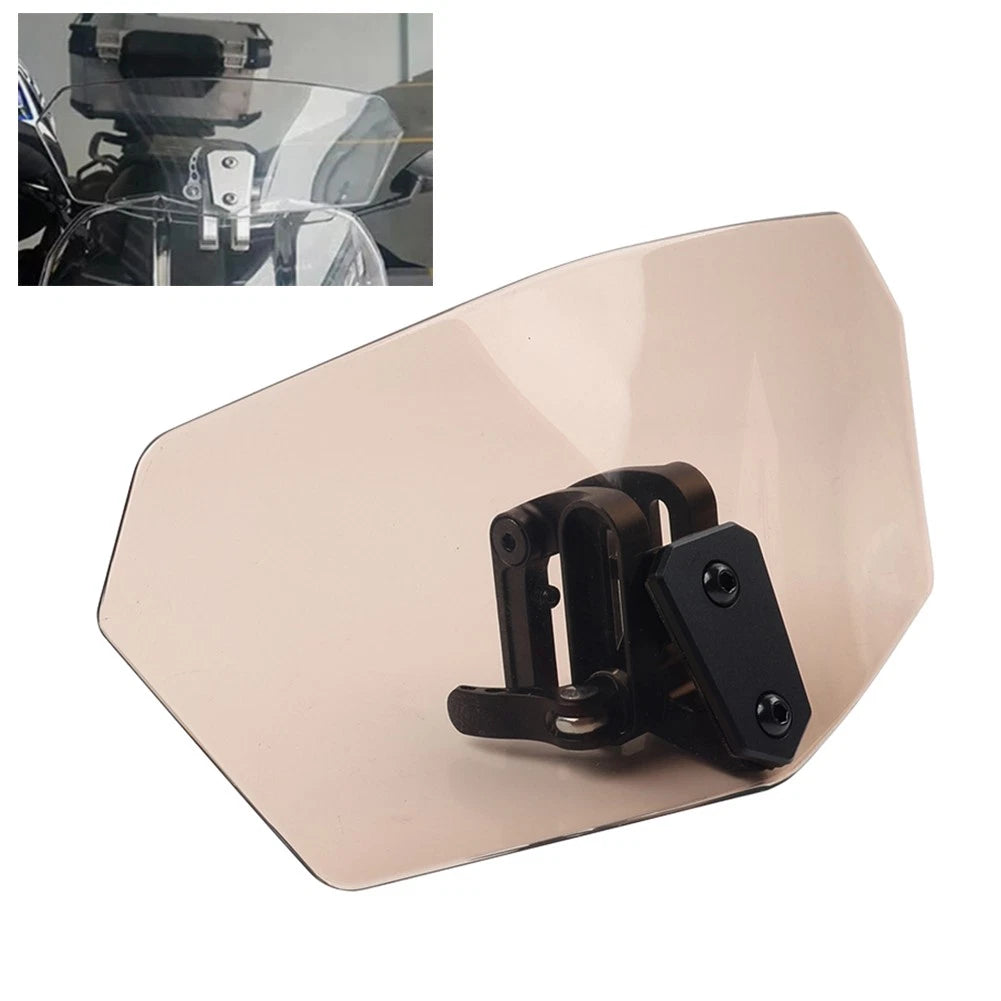 Pair of Round Rearview Side Mirrors for Yamaha (Universal 10mm)