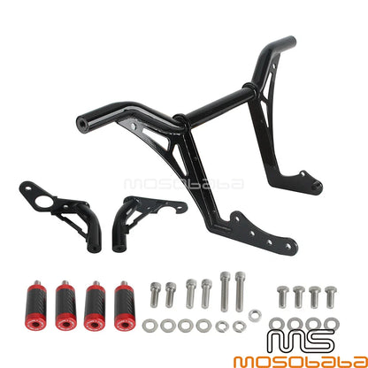 Engine Guard Crash Bar Frame Slider Set for Harley Softail (2018-2024)