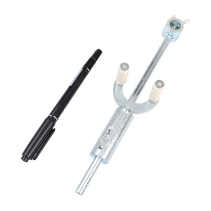 Wheel Arch Car Body Line Marking Tool Eyebrow Mark Scraper for Auto Dent Repair