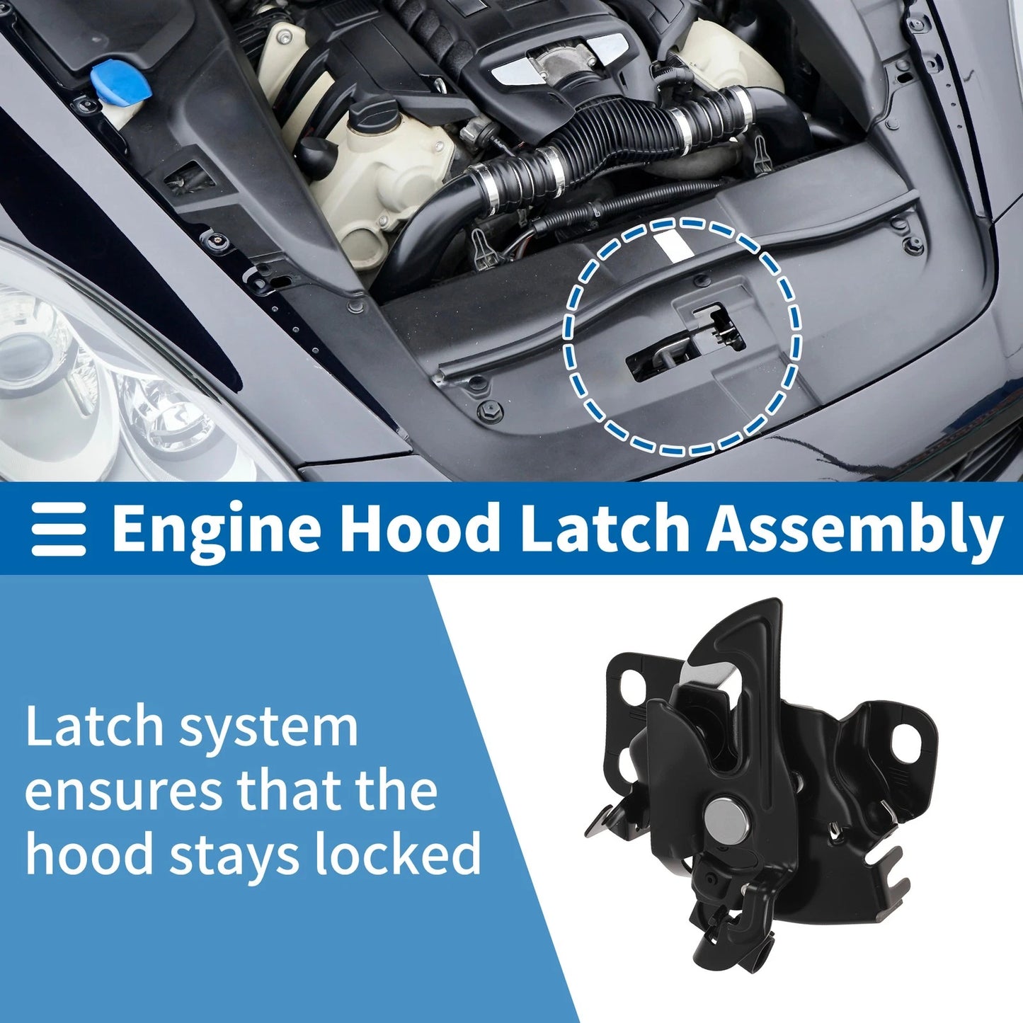 Hood Latch Assembly for Honda MDX (2017–2020) No. 74120TZ5A03 1 pcs