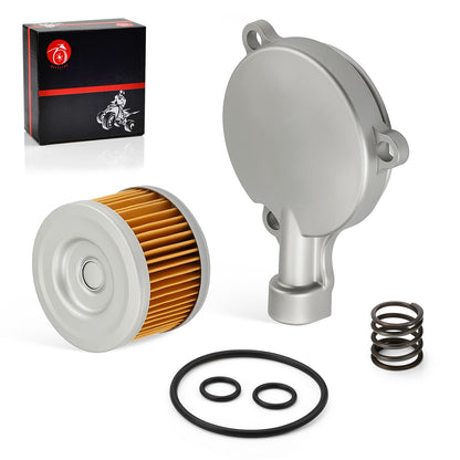 Oil Filter Cover with Spring O-Ring for Honda Rancher 350 TRX350FM (2000–2006)