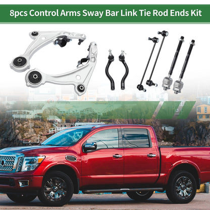 8pcs Front Suspension Control Arm Kit for Nissan Altima (No. ES800357/ES800358)