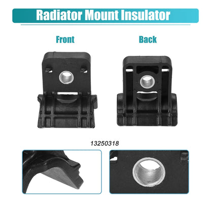 2 x Upper Radiator Brackets for Chevrolet Cruze Limited (2016)