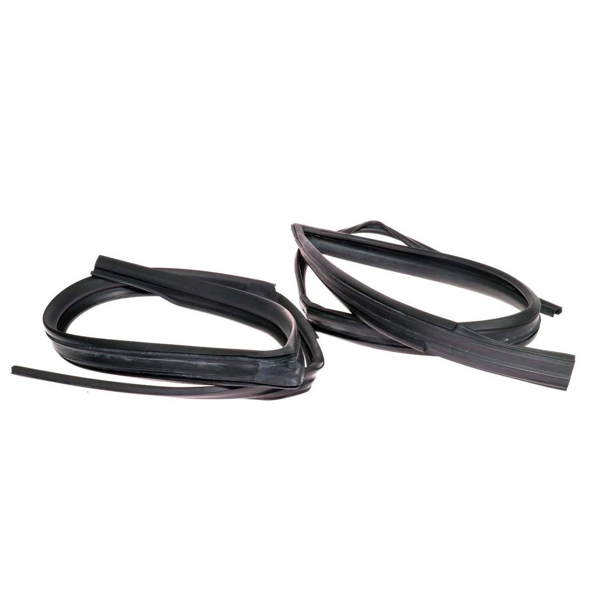 Set of 2 Front Door Glass Run Rubber Seals for Nissan Sentra B13 (1995–1999)