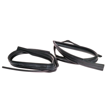 Set of 2 Front Door Glass Run Rubber Seals for Nissan Sentra B13 (1995–1999)