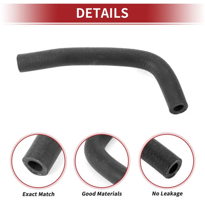 Heater Hose for Nissan Maxima (2000–2001) No. 140562Y001 Rubber Black