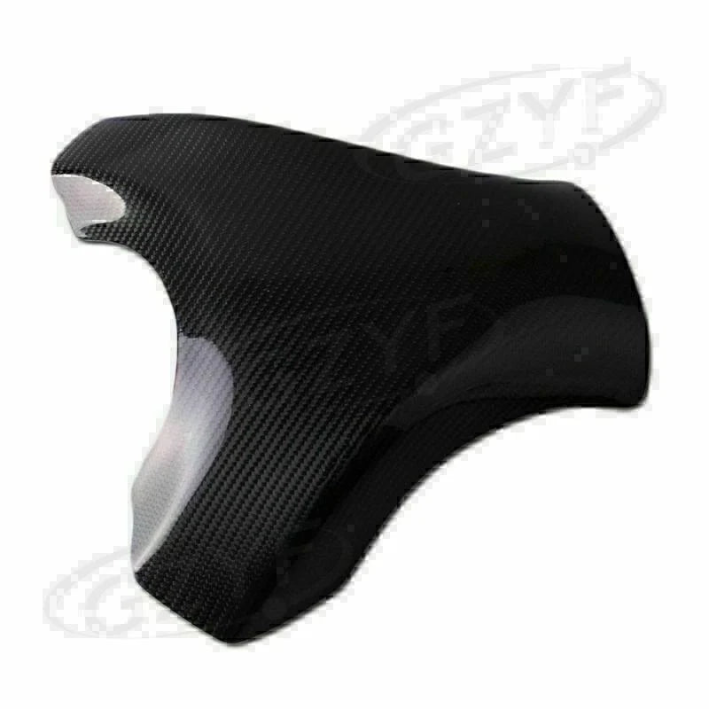 Rear Carbon Fiber Fuel Gas Tank Protector for Kawasaki Ninja ZX10R (2008-2010)