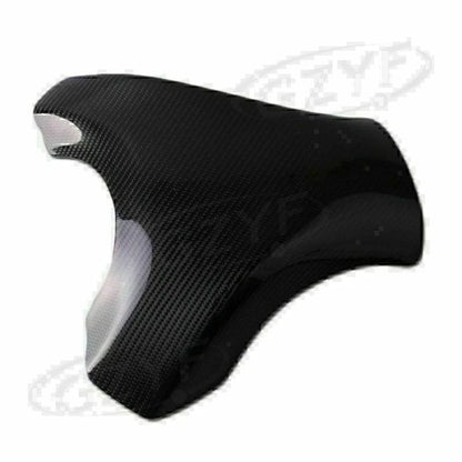 Rear Carbon Fiber Fuel Gas Tank Protector for Kawasaki Ninja ZX10R (2008-2010)