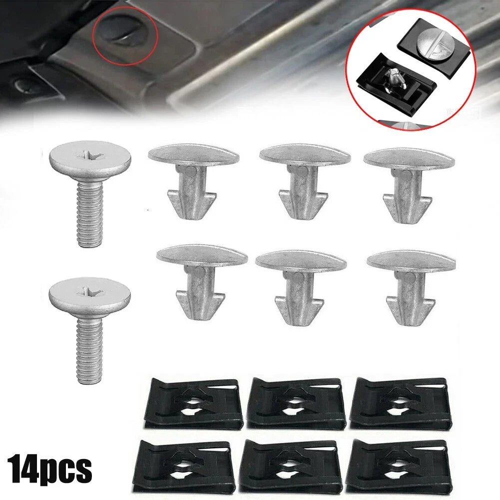 Engine Cover Screw & Bolt & Access Clip Set / 14 Pcs Screws, Bolts & Clips for Honda CR-V (2017–2020)