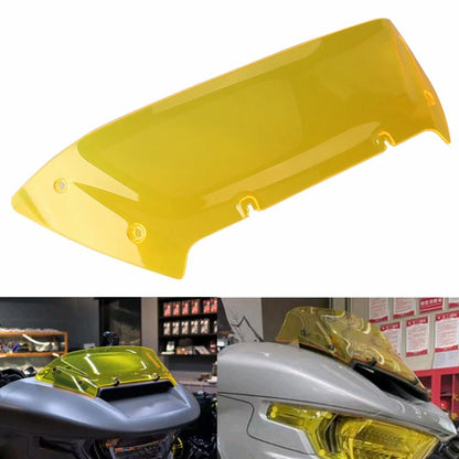 Yellow Windshield Fairing Deflector Cover for Harley FLTRX (2024)