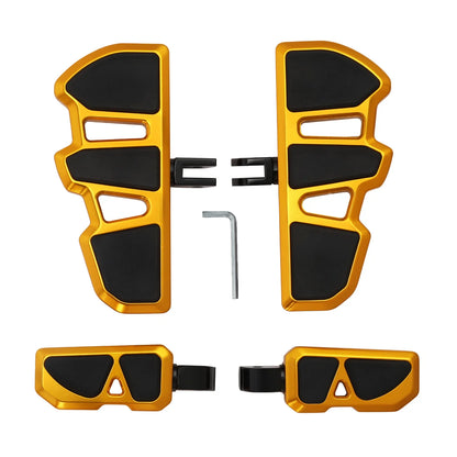 Driver Floorboard & Passenger Footpegs for Harley Street Bob Low Rider (18-23)