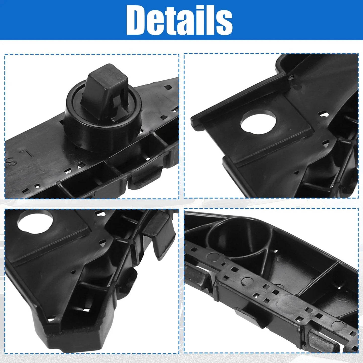 Left Side Front Bumper Mounting Support Bracket for Honda Civic (2005-2011)