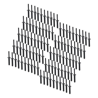 100Pc 1/4" Hole Flare Bumper Rivet Clips for Chrysler Jeep (2007-2018)