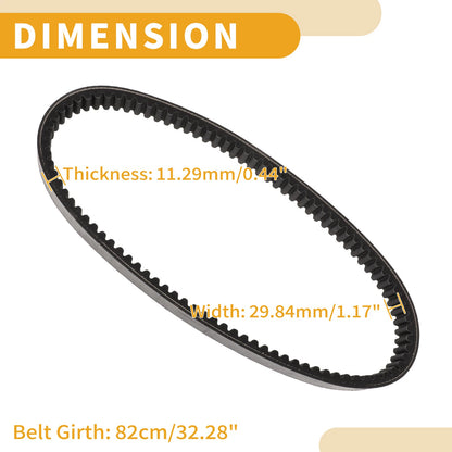 Drive Belt V-Belt No.J10462410000/J17462410000 for Yamaha G1A (1979–1989)