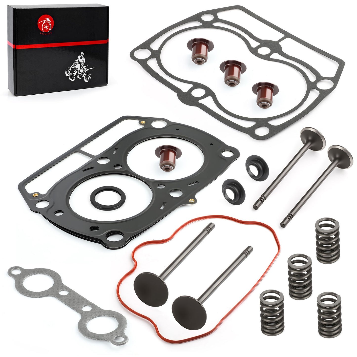 Cylinder Head Gasket and Valve Kit for Polaris RZR S 4 800 (2008–2010)