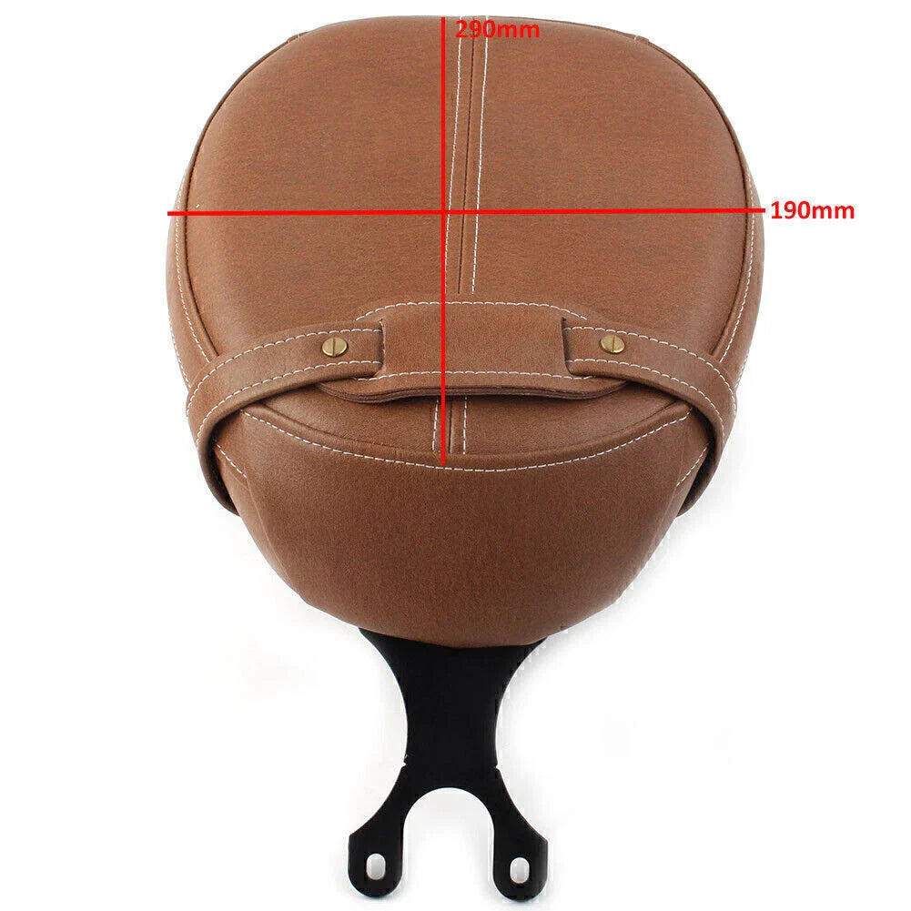 Brown Motorcycle Rear Passenger Seat for Indian Scout (2015-2020)