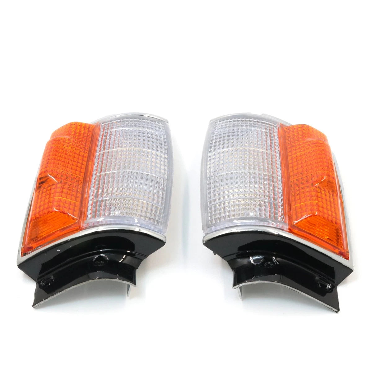 Chrome Corner Indicator Light Set for Toyota Hilux (LN60–LN65)