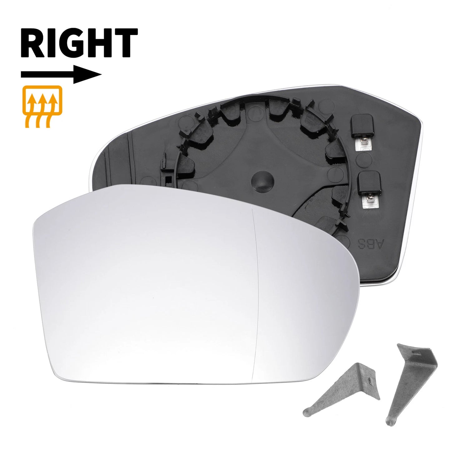 Right Side Heated White Mirror Glass for Mercedes A-Class B-Class