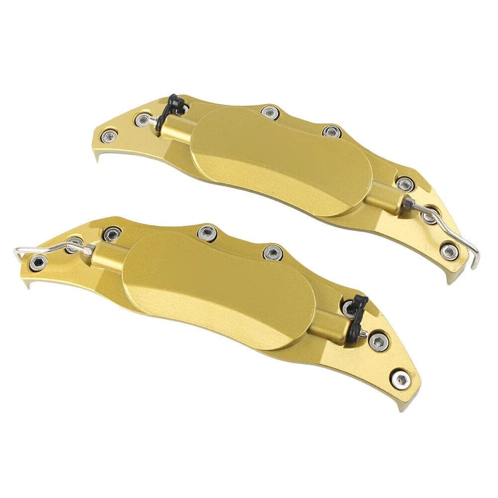 3D Metal Brake Caliper Covers Large Gold for Universal Car