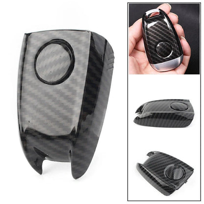 ABS Key FOB Remote Cover Case Carbon Fiber for Alfa Romeo Giulia Stelvio (17-20)