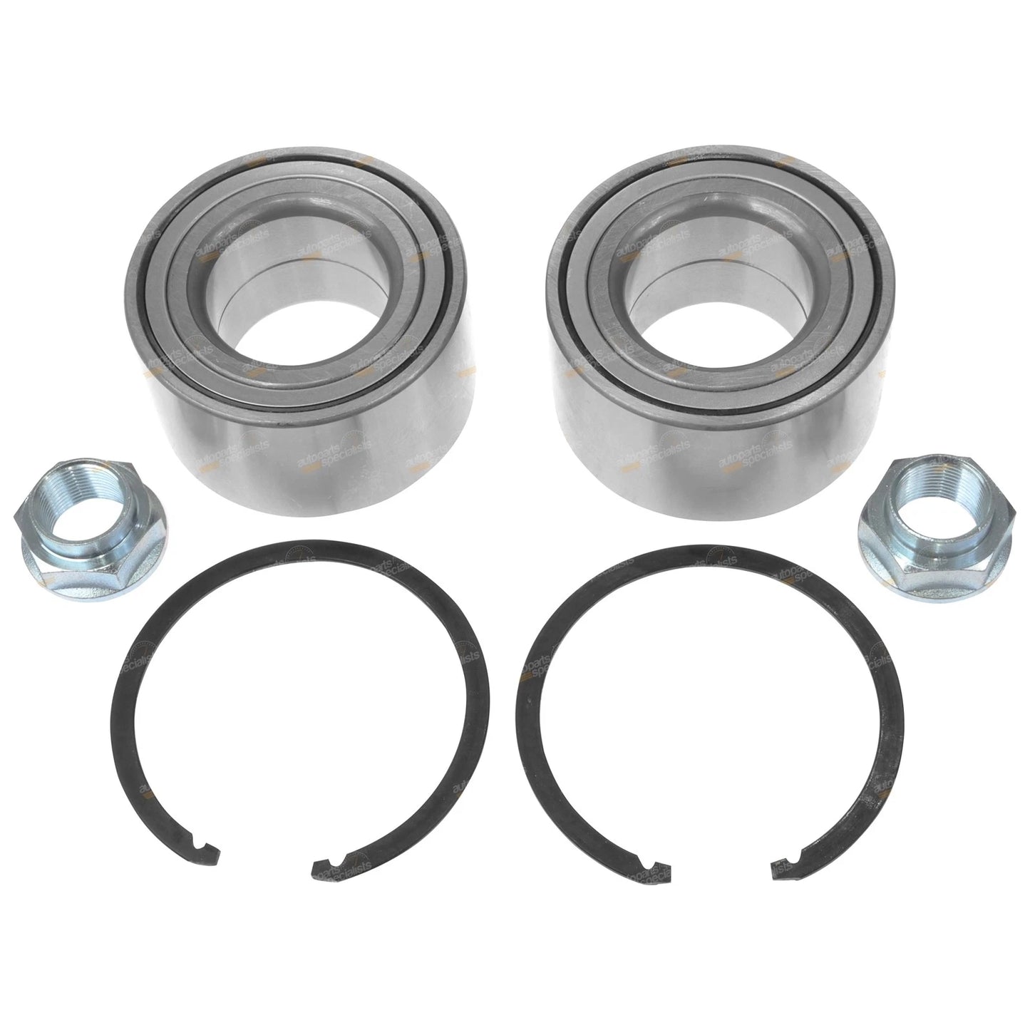 2X Front Wheel Bearing Kits for Mazda CX-7 (2006–2010)