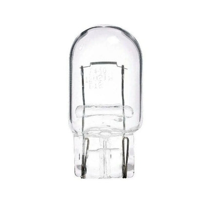 10x T20 Halogen Wedge Bulbs for Automotive (12V 21W)