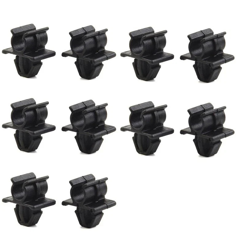 10 x Bonnet Rod Support Holder Clips for Nissan (Fits Various Models)