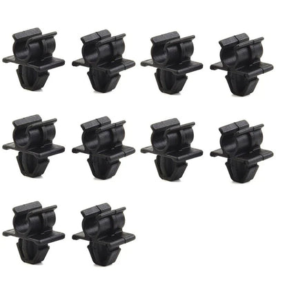 10 x Bonnet Rod Support Holder Clips for Nissan (Fits Various Models)