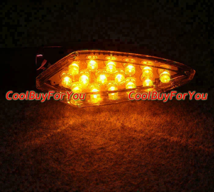 Red LED Turn Signal Lights for Universal Vehicles