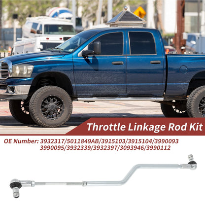 Throttle Linkage Rod Kit for Dodge Ram 2500 3500 (1994–1998) No.3932317