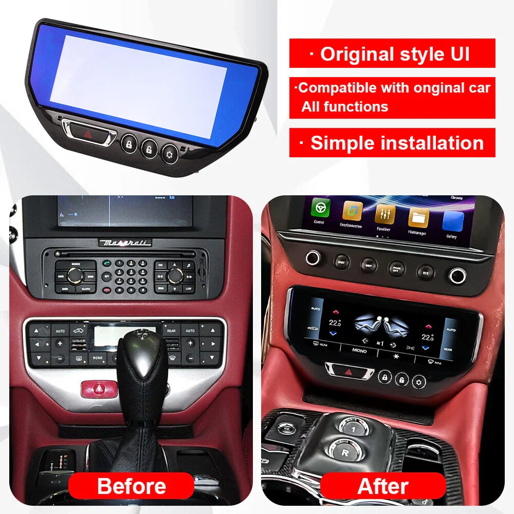7 Inch Climate Control LCD Touch Screen for Maserati GT (2007-2015)