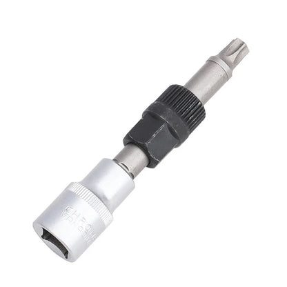 Clutch Pulley Removal Tool for Car Accessory Alternator Black Silver