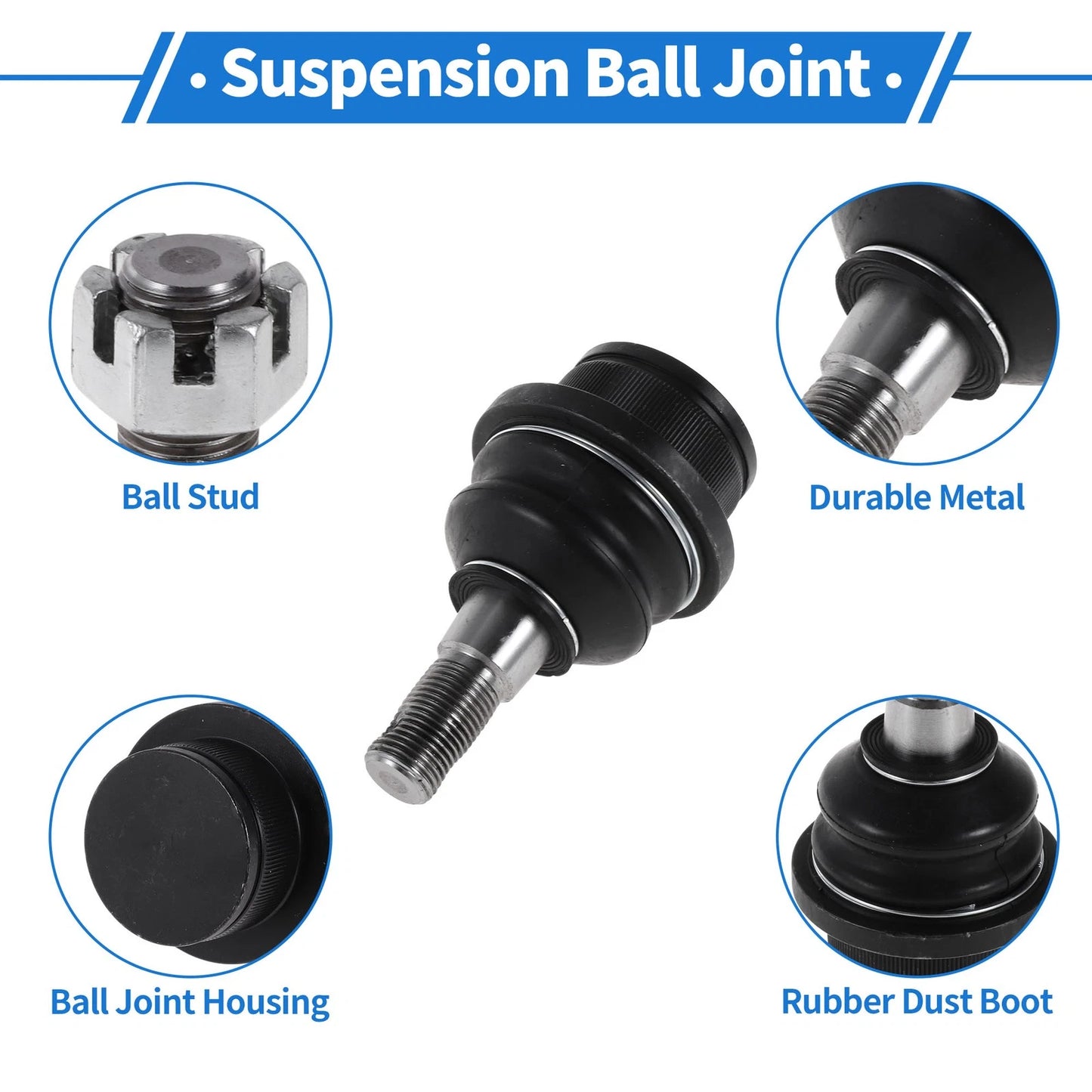 2X Front Lower Ball Joints for Ford Ranger (1999–2012) No. 2L3Z3050AA/F5TZ3050BB