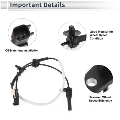 ABS Wheel Speed Sensor for Chevrolet Colorado (2015-2022) 1 x Rear Right
