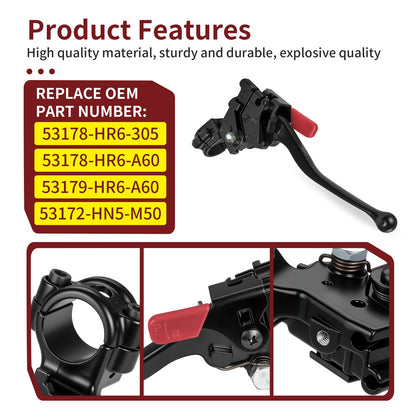 Left Hand Rear Brake Lever for Honda Foreman Rubicon 500 (2015–2019)